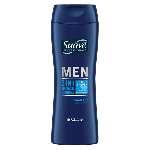 Hair Care Suave 2 In 1 Shampoo And Conditioner Ocean Charge hero