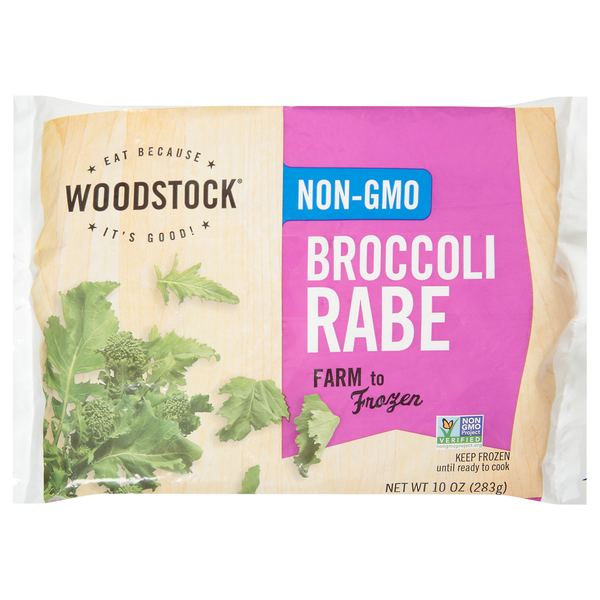 Frozen Produce WOODSTOCK Non-GMO Broccoli Rabe hero