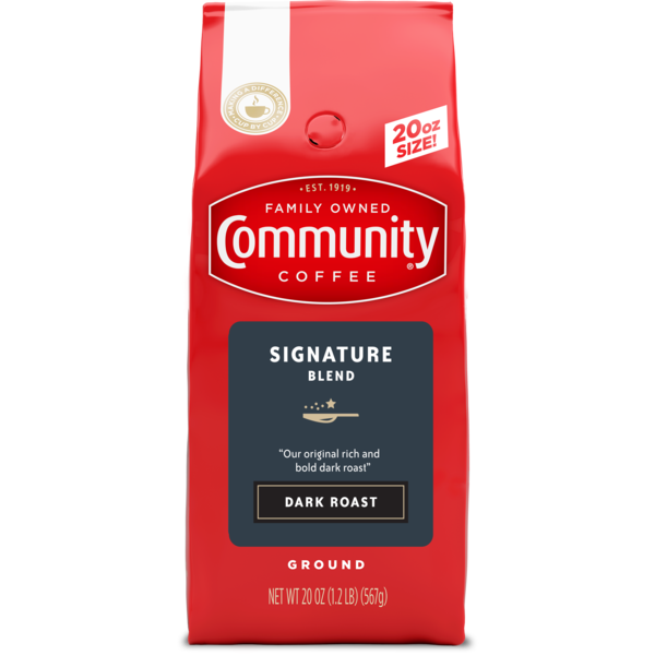 Coffee Community Coffee Signature Blend Dark Roast Ground Coffee hero