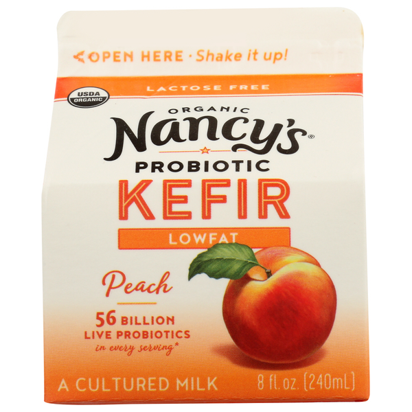 Cream Nancy's Organic Probiotic Lowfat Kefir hero