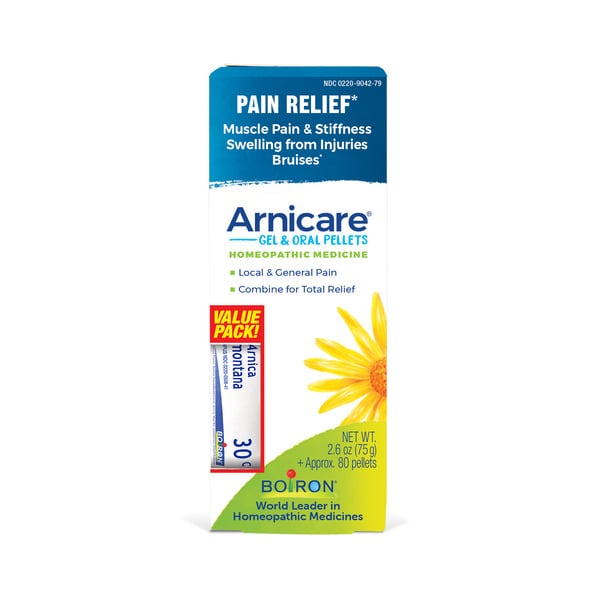 Muscles, Joints & Pain Relief Boiron Arnicare Value Pack Gel and Pellet, Homeopathic Medicine for Pain Relief hero