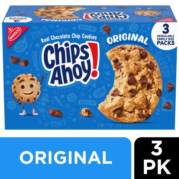 Cookies & Cakes Chips Ahoy! Original Chocolate Chip Cookies, Family Size hero