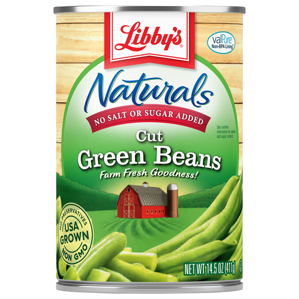 Canned & Jarred Vegetables Libby's Green Beans, Cut hero