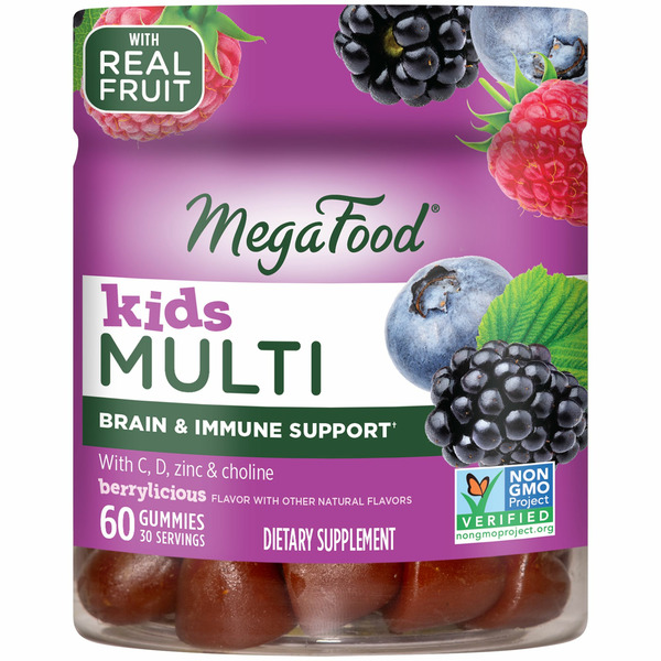 Children's Multivitamins MegaFood Kids Multi Berry Gummies hero