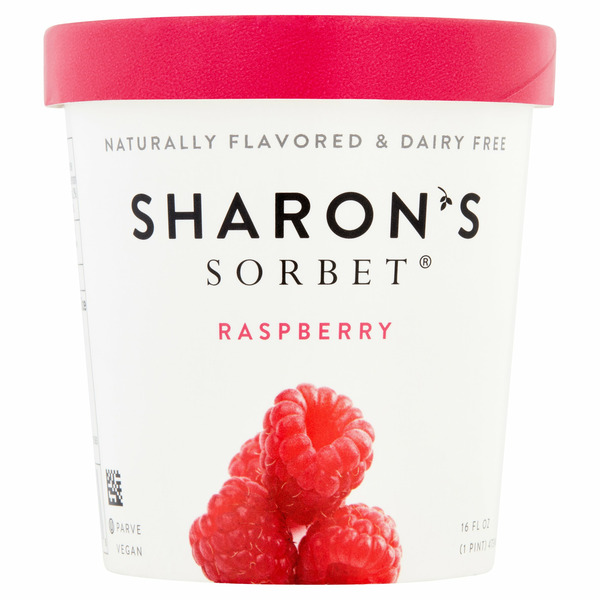 Ice Cream & Ice Sharon's Sorbet Raspberry Sorbet hero