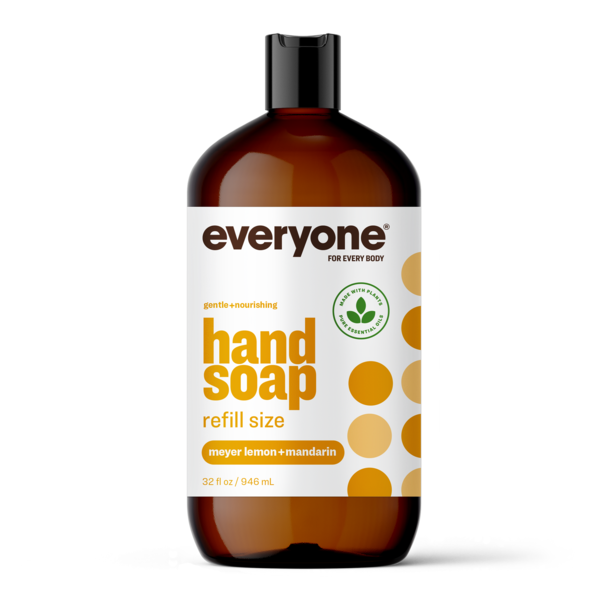 Body Lotion, Soap & Oils Everyone  Hand Soap Refill, Meyer Lemon + Mandarin hero