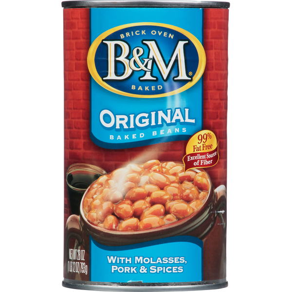 Canned Meals & Beans B&M Baked Beans, Original hero