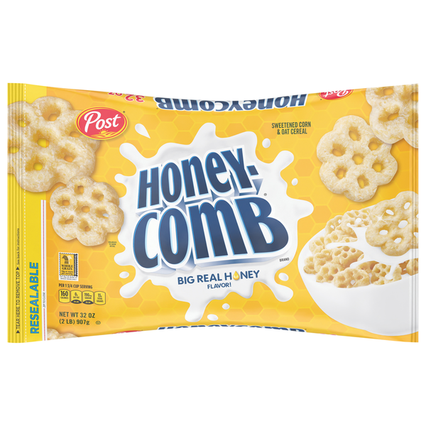 Cereal Honey-Comb Cereal, Big Real Honey Flavor hero