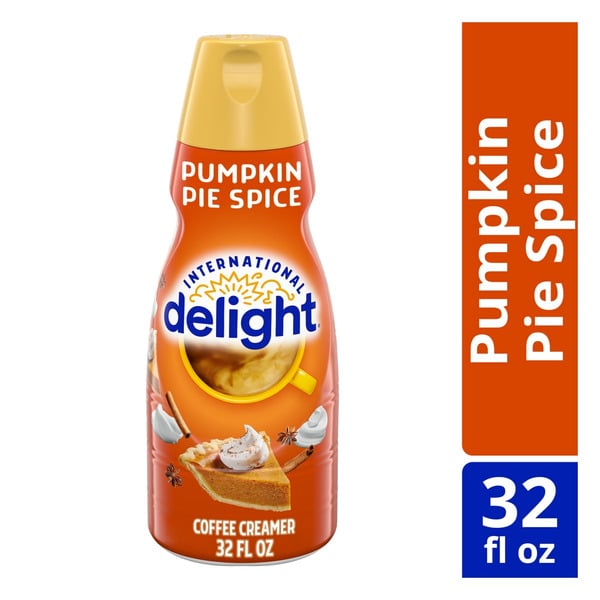 Creamers International Delight Pumpkin Pie Spice Coffee Creamer hero