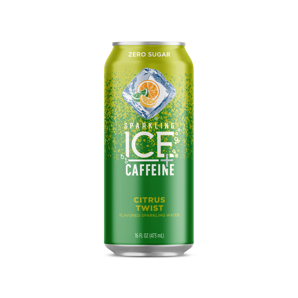 Water, Seltzer & Sparkling Water Sparkling Ice® Plus Caffeine Citrus Twist Sparkling Water, Zero Sugar hero