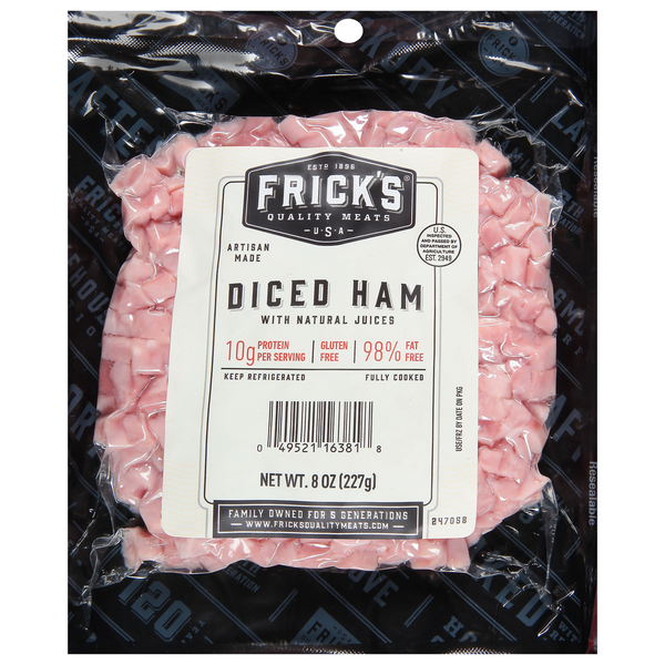 Packaged Meat Frick's Ham, Diced hero