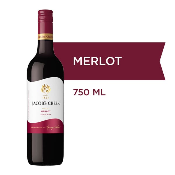 Merlot Jacob's Creek Classic Merlot Red Wine hero