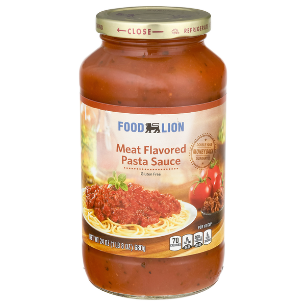 Pasta Sauce Food Lion Pasta Sauce, Meat Flavored hero