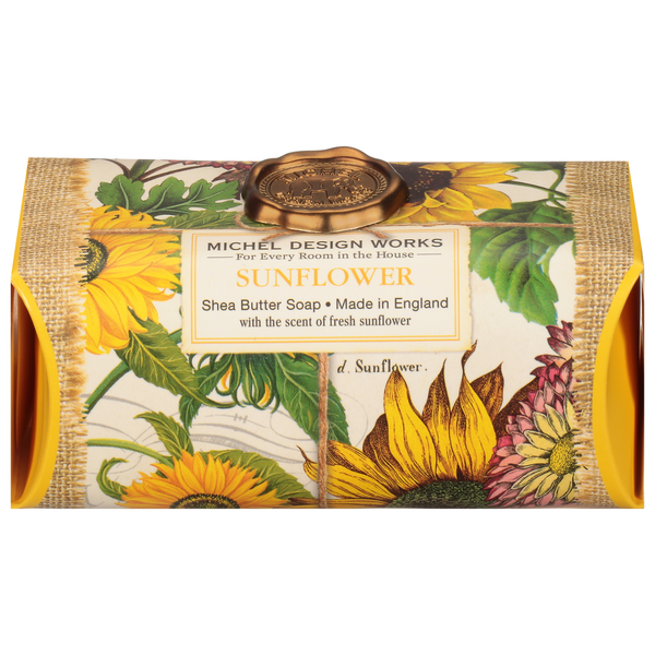 Michel Design Works Shea Butter Soap, Sunflower hero