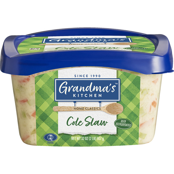 Prepared Meals Grandma's Kitchen Cole Slaw hero