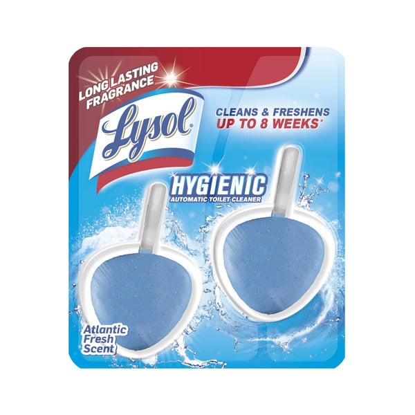 Cleaning Products and Supplies Lysol Hygienic Automatic Toilet Bowl Cleaner Atlantic Fresh hero