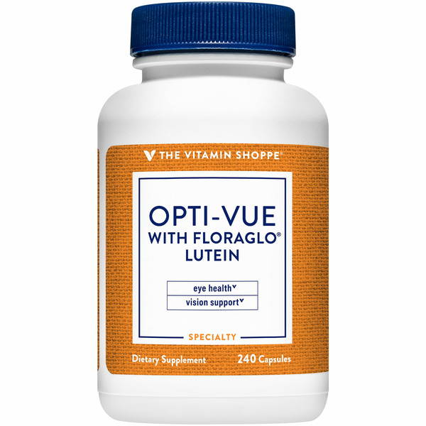 Fish Oil & Omegas The Vitamin Shoppe Opti-Vue With Floraglo Lutein - (240 CAPSULES) hero