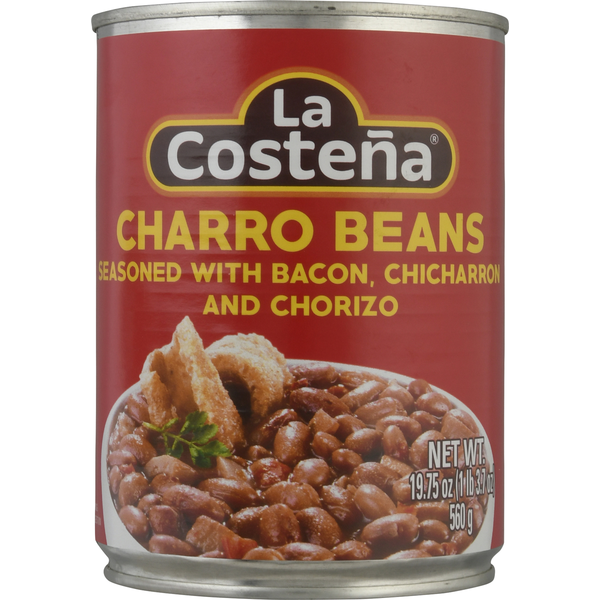 Canned Meals & Beans La Costeña Charro Beans hero