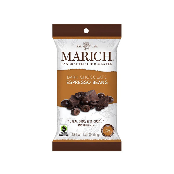 Candy & Chocolate Marich Pancrafted Chocolates Dark Chocolate Espresso Beans hero