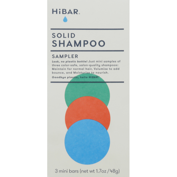 Hair Care HiBAR Shampoo, Solid, Sampler hero