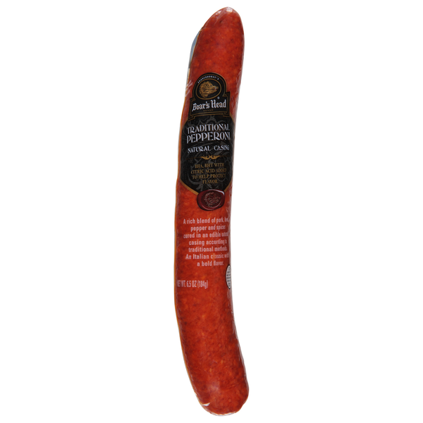 Packaged Meat Boar's Head Traditional Pepperoni hero