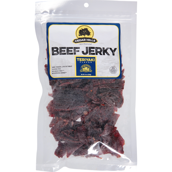 Cedar Hills Beef Jerky, Teriyaki Flavor hero