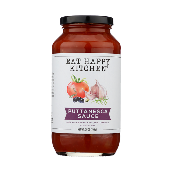 Pasta Sauce Eat Happy Kitchen Puttanesca Sauce hero