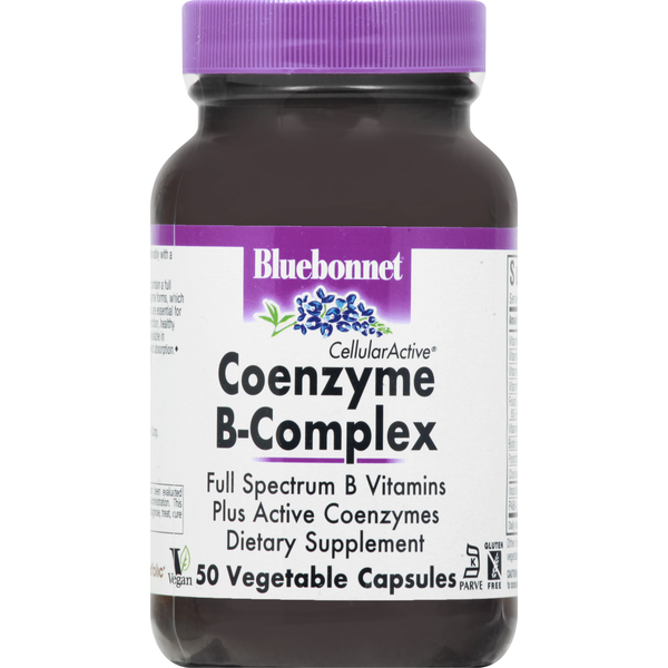 Vitamins & Minerals Bluebonnet Coenzyme B-Complex, Vegetable Capsules hero