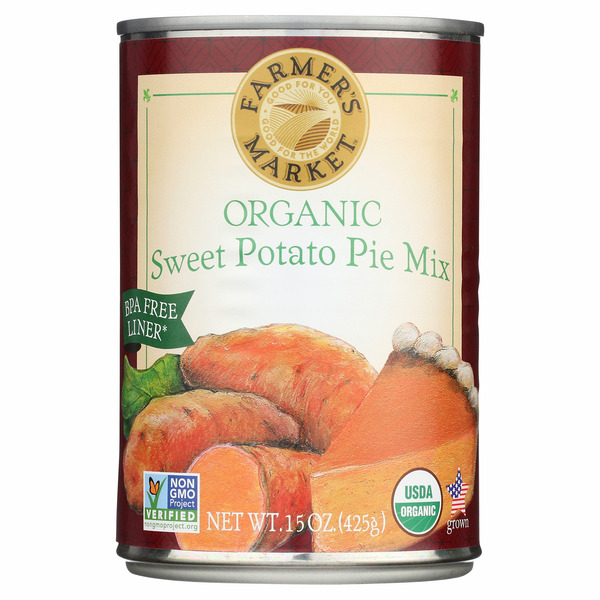 Farmer's Market Organic Sweet Potato Pie Mix hero