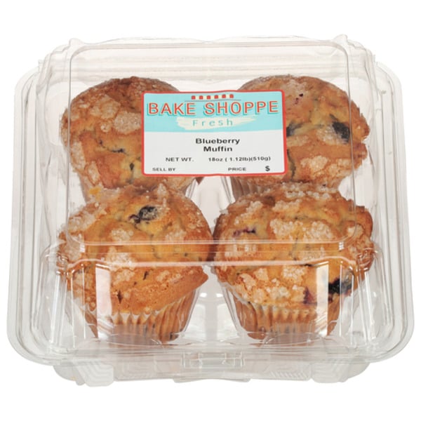 Bakery Desserts Bake Shoppe Muffin, Blueberry hero