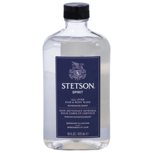 Stetson Spirit All-Over Hair & Body Wash hero