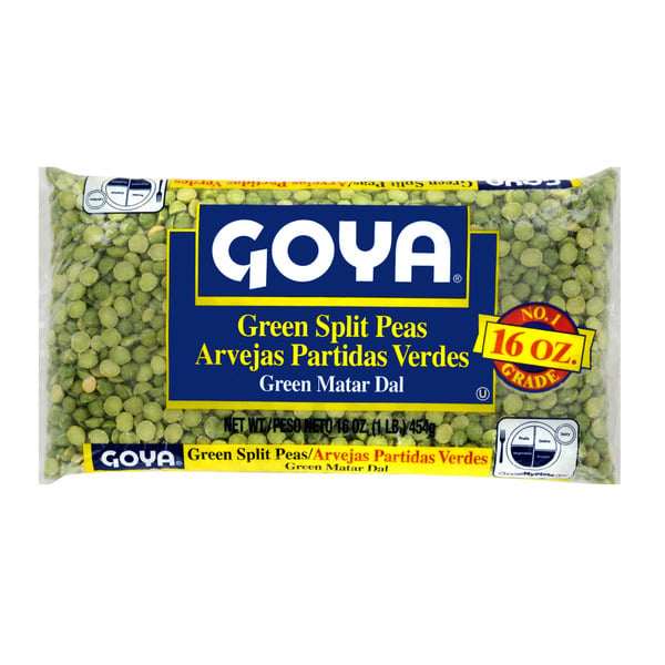 Grains, Rice & Dried Goods Goya Green Split Peas, Dry hero