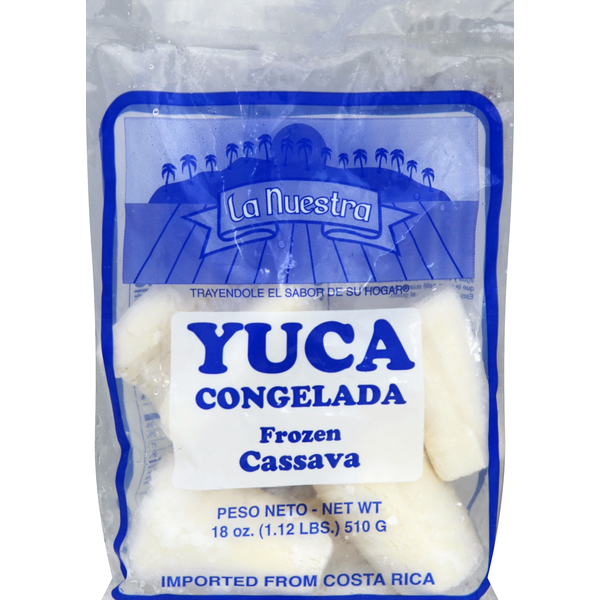 Frozen Produce La Nuestra Cassava, Frozen hero