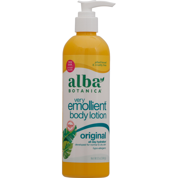 Alba Botanica Body Lotion, Original hero