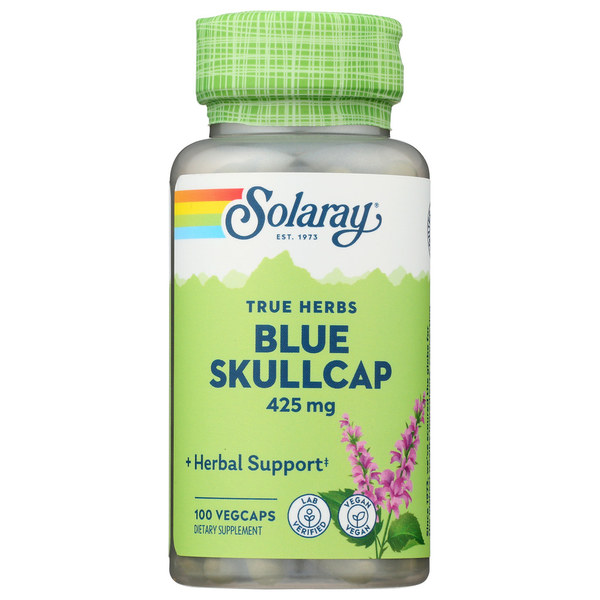 Supplement Combinations Solaray Blue Skullcap Aerial hero