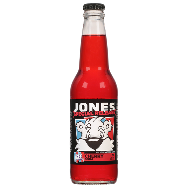 Soft Drinks Jones Soda, Cherry hero