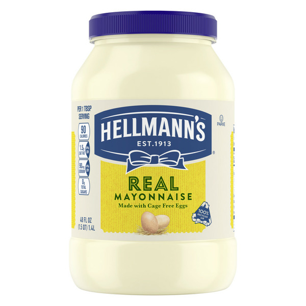 Condiments Hellmann's Real Mayonnaise Real Mayo hero