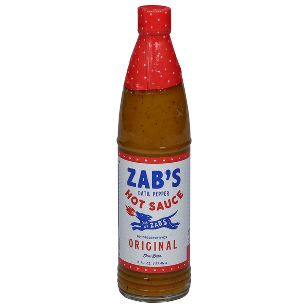 Condiments Zab's Hot Sauce, Original, Slow Burn hero