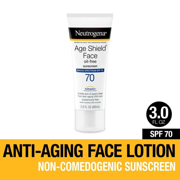 Body Lotions & Soap Neutrogena Age Shield Face Oil-Free Sunscreen SPF 70 hero