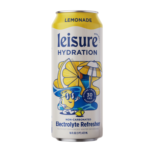 Leisure Hydration Lemonade, Electrolyte Refresher hero