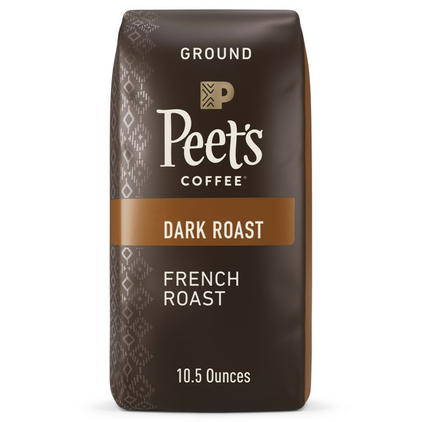 Coffee Peet's Coffee French Roast, Dark Roast Ground Coffee, Bag hero