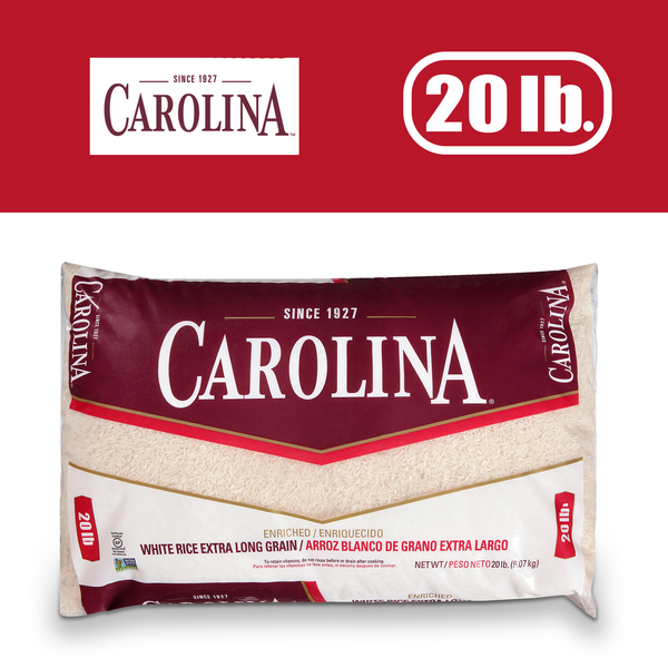 Grains, Rice & Dried Goods Carolina White Rice, Extra Long Grain, Enriched hero