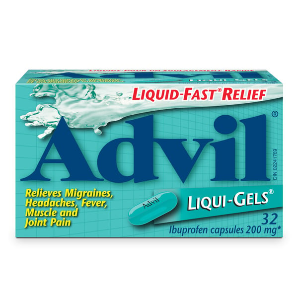 Pain Relievers Advil Ibuprofen Capsules 200 Mg hero