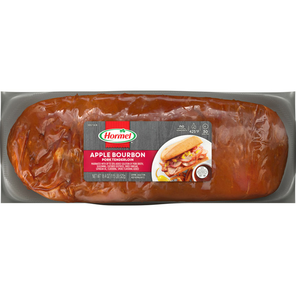 Packaged Meat Hormel Always Tender Apple Bourbon Pork Tenderloin hero