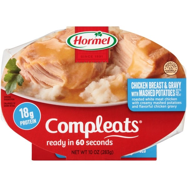 Instant Foods Hormel Chicken Breast & Gravy With Mashed Potatoes hero