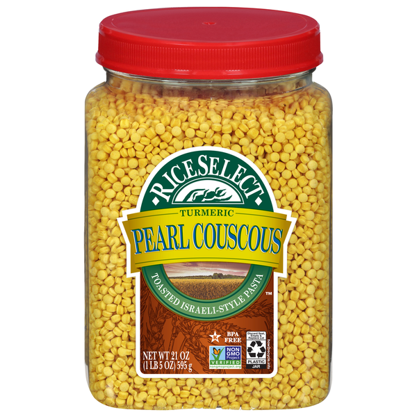 Grains, Rice & Dried Goods RiceSelect Pearl Couscous, Turmeric hero