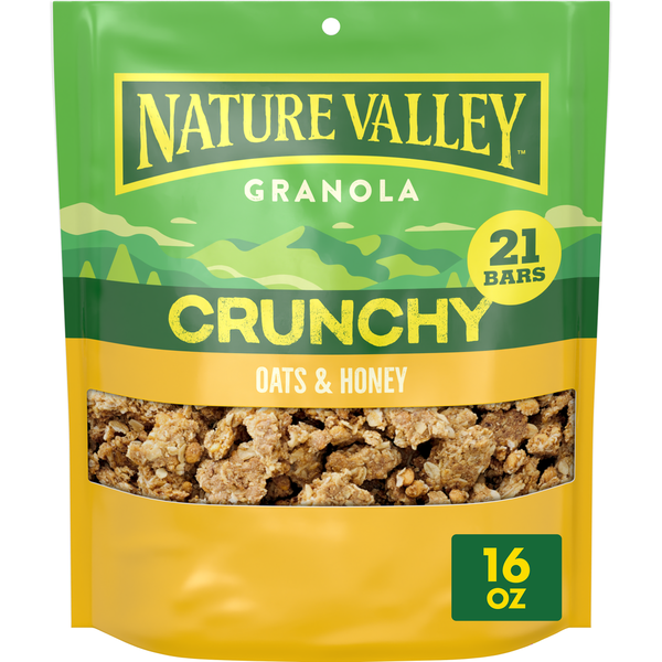 Granola Nature Valley Whole Grain Oats and Honey Crunchy Granola hero