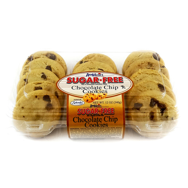 Cookies & Cakes Ann Marie's  Sugar Free, Chocolate Chip Cookie hero