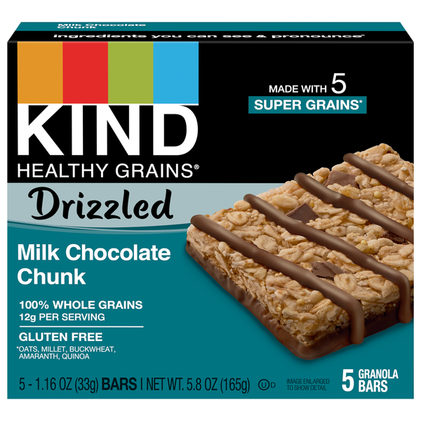 Energy & Granola Bars KIND Milk Chocolate Chunk hero