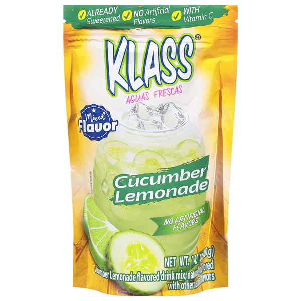 Cocoa & Drink Mixes Klass Aguas Frescas, Cucumber Lemonade hero